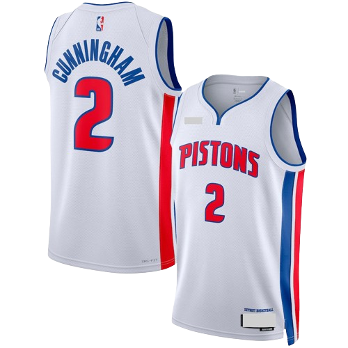 Detroit Pistons White Association Edition Jersey