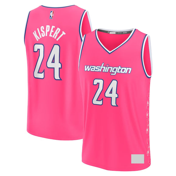 Washington Wizards Pink City Edition Jersey