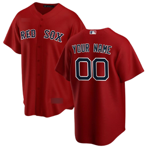 Boston Red Sox Red Alternate Jersey