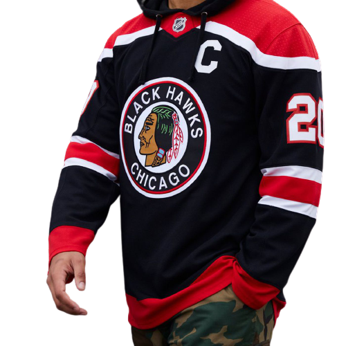 Chicago Blackhawks-Personalized NHL Reverse Retro Hockey Jersey-SP06042338ID02  - Winxmerch