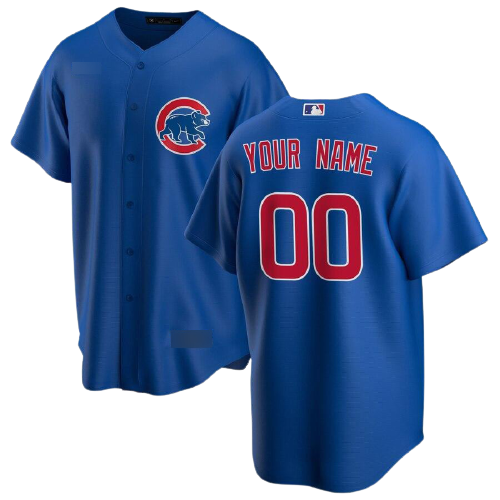 Cubs royal shop blue jersey