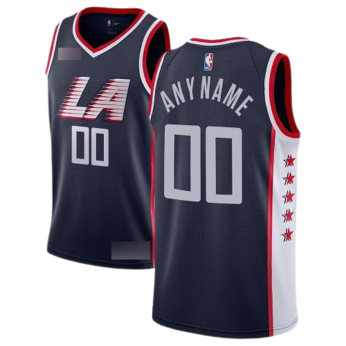 Los Angeles Clippers Navy Blue Jersey – Elite Sports Jersey