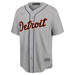 Detroit Tigers Gray Road Team Jersey