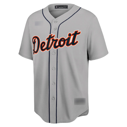 Detroit Tigers Gray Road Team Jersey