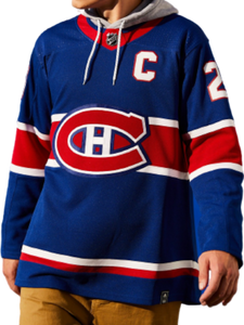 Athletic Knit MON606B Montreal Canadiens Reverse Retro Jersey