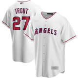 Los Angeles Angels White Home Team Jersey