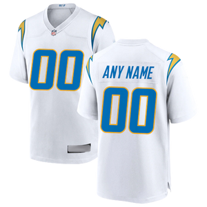 Los Angeles Chargers Away White Team Jersey
