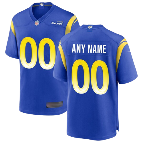 Los Angeles Rams Home Blue Team Jersey