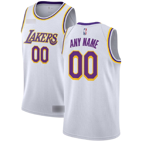 Los Angeles Lakers White Team Jersey