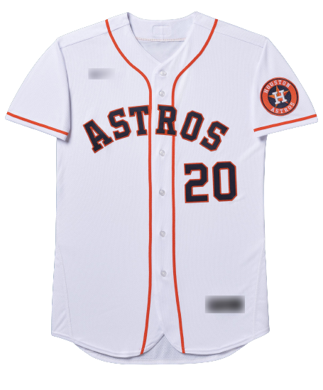 Houston Astros White Home Team Jersey