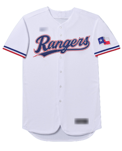 Texas Rangers White Home Team Jersey