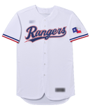 Texas Rangers White Home Team Jersey