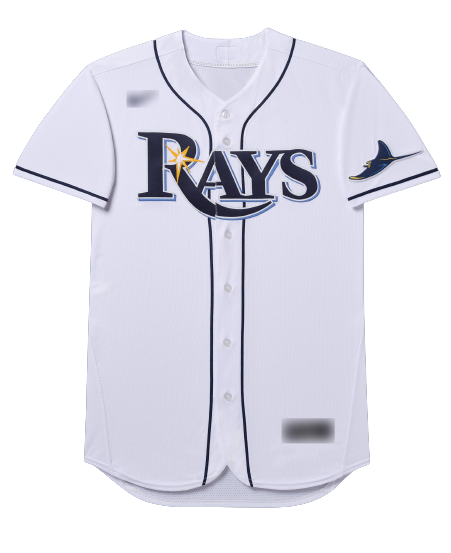 Tampa Bay Rays White Home Team Jersey