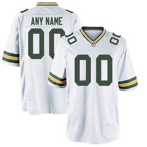Green Bay Packers Away White Team Jersey
