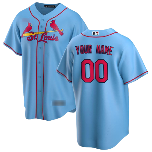 St. Louis Cardinals Light Blue Alternate Team Jersey