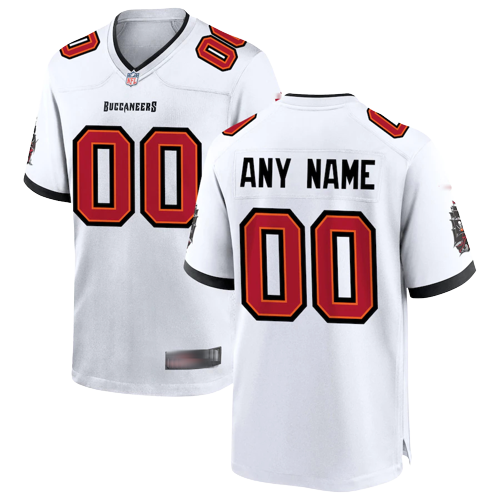 Tampa Bay Buccaneers Away White Team Jersey