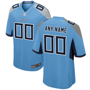 Tennessee Titans Home Light Blue Team Jersey