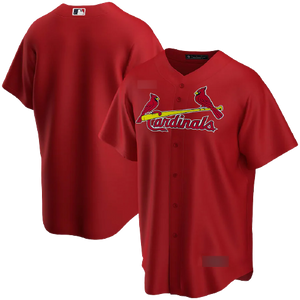 St. Louis Cardinals Red Alternate Team Jersey