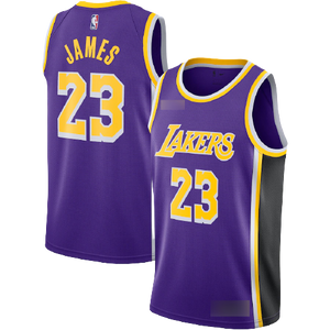 Los Angeles Lakers Purple Team Jersey