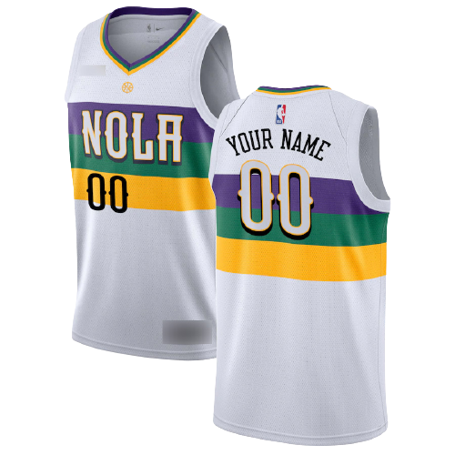 New Orleans Pelicans White Team Jersey