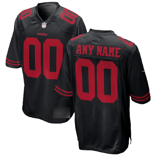 San Francisco 49ers Black Alternate Team Jersey