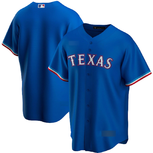 Texas Rangers Royal Alternate Team Jersey