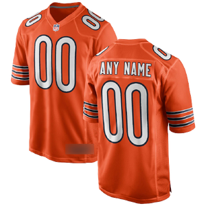 Chicago Bears Orange Alternate Team Jersey